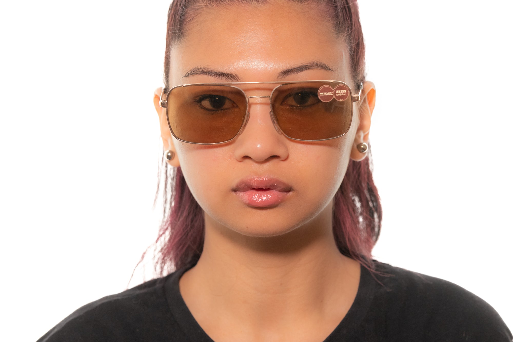 Monture De Lunettes Vintage Marwitz Transparente Ovale - NOS (Neuve Ancien Stock) - Réf. 4539