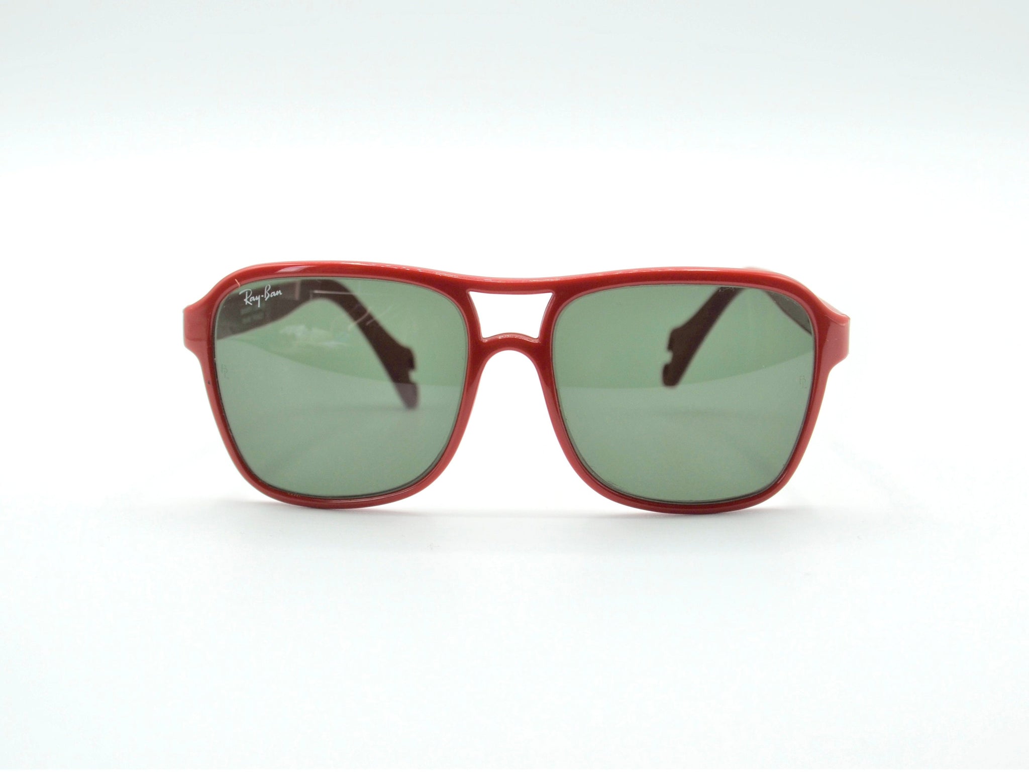 2000s RAY BAN BAUSCH & LOMB CATS sunglasses squared red 