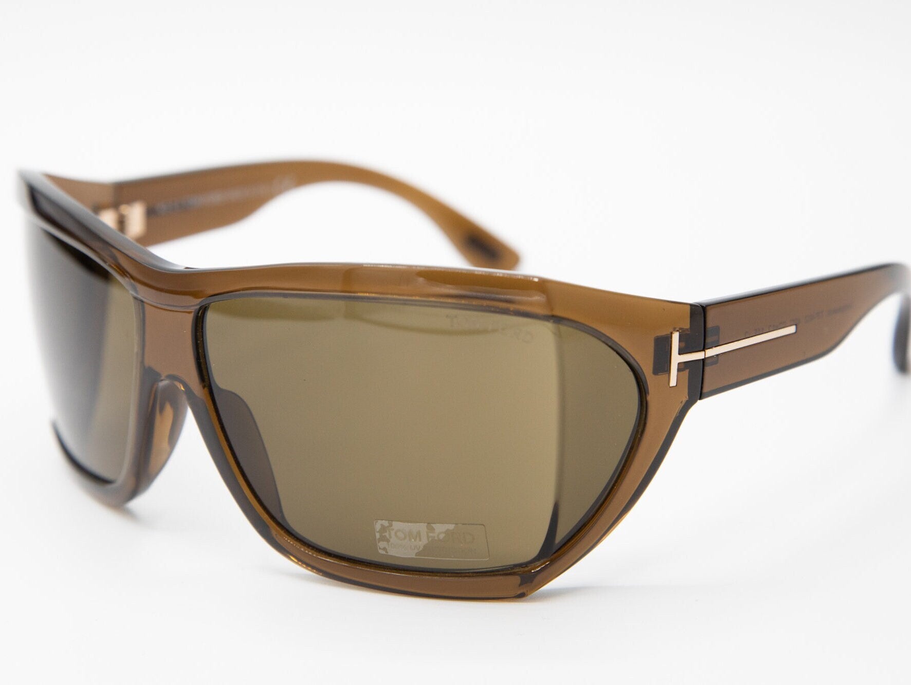 2000s TOM FORD sunglasses brown corner side lens SEDGEWICK TF402